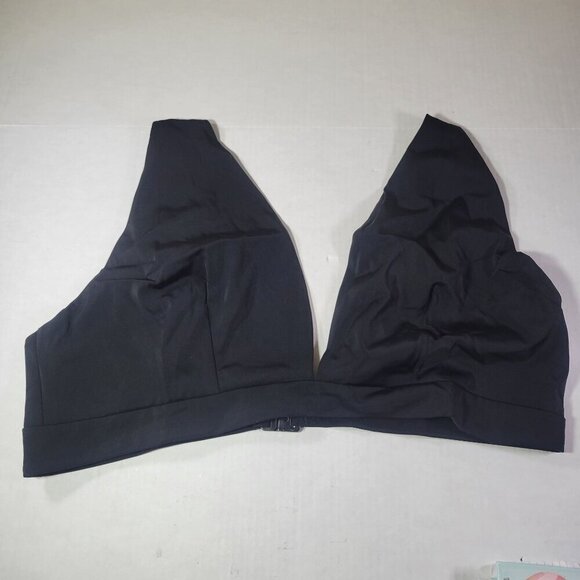 ASOS Other - ASOS Design Black Adjustable Bralette Bikini Back Closure Top Size UK22/US18